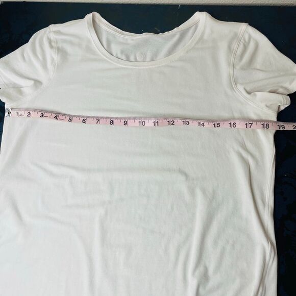 Lululemon Love Crewneck T-Shirt White Size 8 - Picture 7 of 9